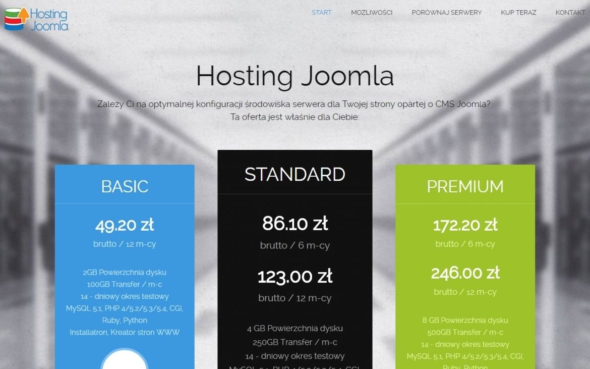 Hosting Joomla