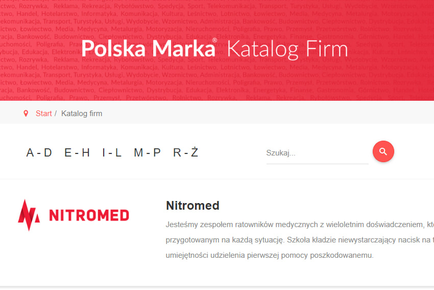 Polska Marka - Katalog Firm